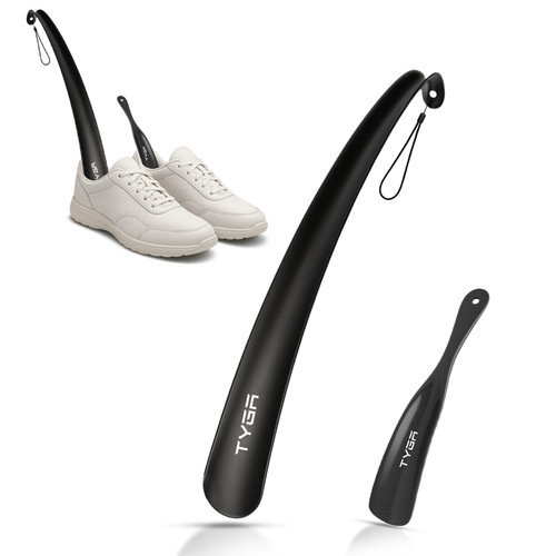 Tyga black shoe horn - black, (43cm