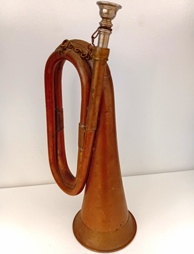 Vintage brass standard - brass,