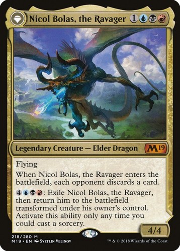 Nicol bolas the ravager - nicol, ~