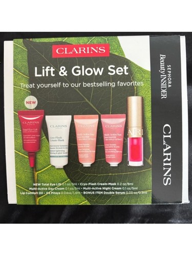 Clarins lift glow set - &,