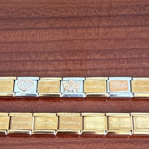 Nomination bracelet charms - bracelet.,
