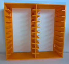 Cassette tape storage rack