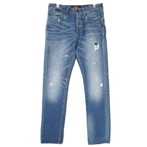 Superdry jeans slim biker - jeans,