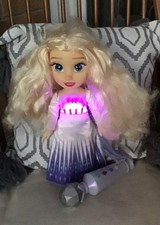 Disney Frozen 2 Singing Elsa Light Up Toddler Doll, Inc Microphone.