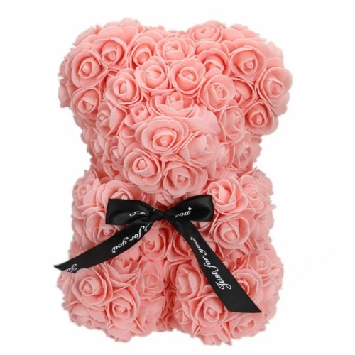 25cm artificial teddy rose - 25cm,