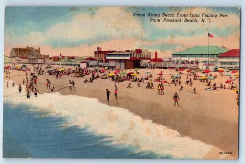 C1954 point pleasant - point, beach