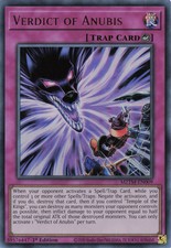 Yugioh MZTM-EN009 - Verdict of Anubis - Ultra Rare