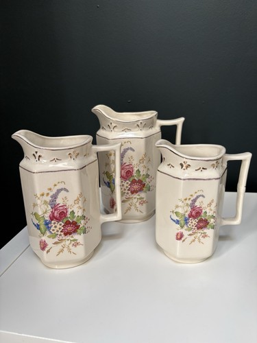 Vintage ironstone floral - vintage,