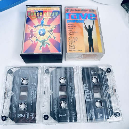 90s rave cassette bundle - 90s,
