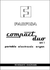FARFISA COMPACT DUO MK1 Service Manual Schematic Diagrams Schema 1st PDF Version