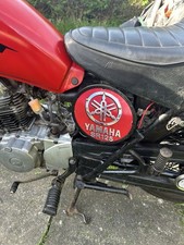 Yamaha sr125 side panel - yamaha, red