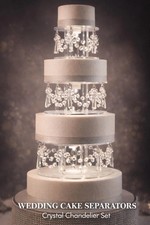 Luxury Chandelier Wedding Cake