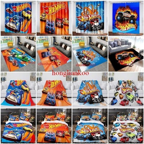Hot wheels duvet - 3d,