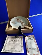Happy Dreams - Bundles of Joy Plate Hamilton Collection 23k Gold band limited