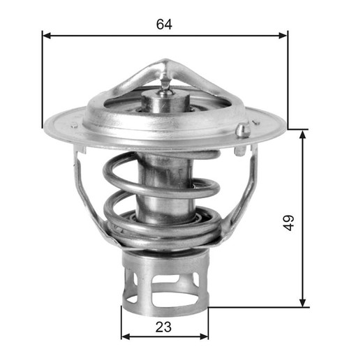 Gates thermostat coolant - gates, thermostat,coolant
