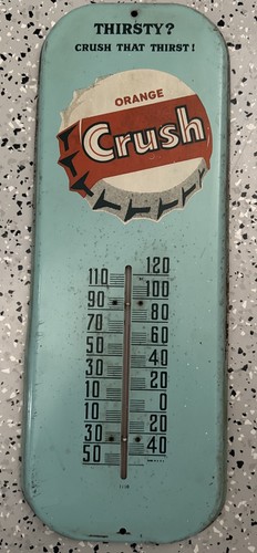 Orange crush sign - orange,