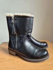 Graceland Black Faux Fur-Lined