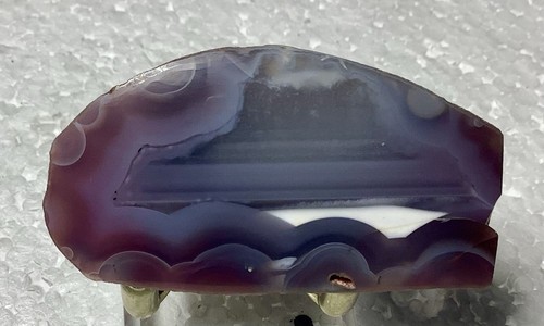 Swazi agate blue purple - blue/purple, aa+