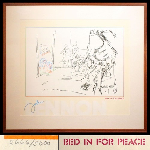 John lennon yoko ono bed - ono, “bed