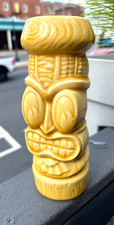 YELLOW MOONEYES TIKI MUG BY