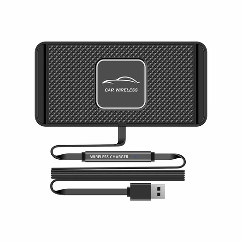 Wireless phone charging tray