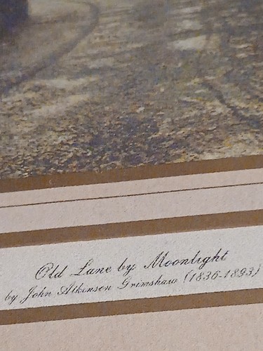 Old lane moonlight - old, by