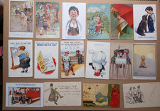 LOT 20 OLD POSTCARD ARTIST SEASIDE COMIC HUMOUR BOX HHH