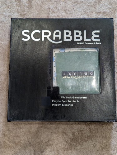 Scrabble deluxe edition - scrabble,