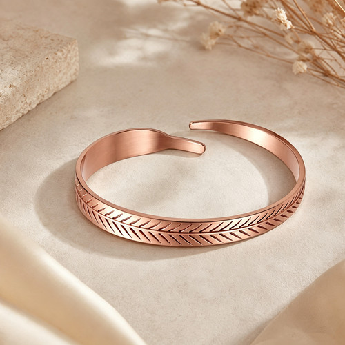 Women copper bracelet - women's,