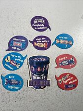 Set Of Vintage Cadburys Miniature Heroes Magnets Chocolate Sweets Advertising