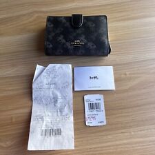 NWT Coach Medium Corner Zip
