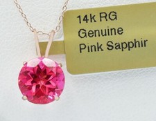 GENUINE 3.70 Cts PINK SAPPHIRE