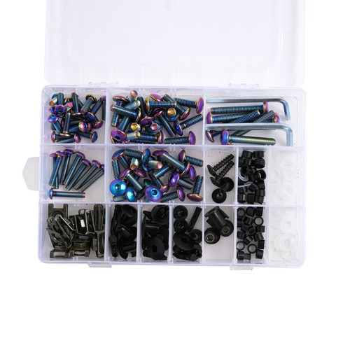 Stainless fairing bolts kit - stainless,