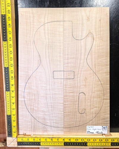 Flame maple guitar making - maple,
