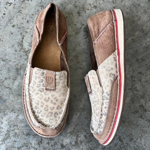 Ariat cruiser leopard suede - ariat,
