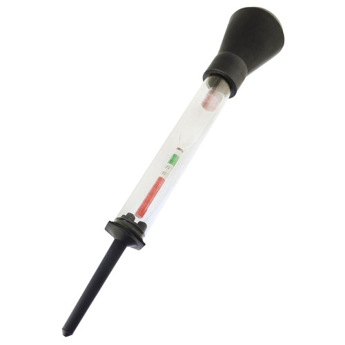 Battery hydrometer testing - hydrometer,