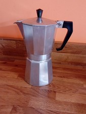 Vintage- Art Deco - Stainless Steel- Italian Stove Top Espresso Maker