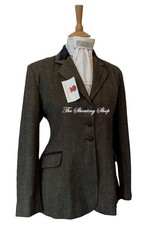 SMART  LADIES TAGG SPIRIT ROSS GREEN TWEED JACKET SIZE 10 (34)