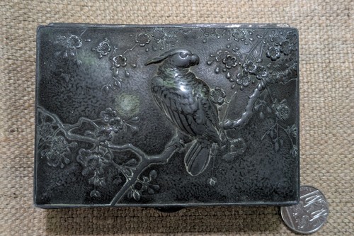 Antique japanese parrot - japanese, &