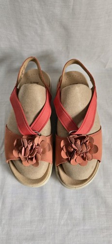 Hotter coral leather - leather, womens
