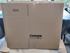 Raja packing boxes, flat packed, size when made up 41x27x29 cms Pack of 15