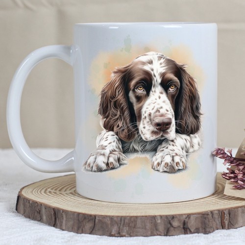 Pet dog mug watercolour - dog, mug,