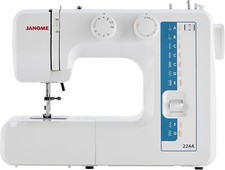 Janome 224A Domestic Household Sewing Machine - Easy To Use - (2 Year Warranty)