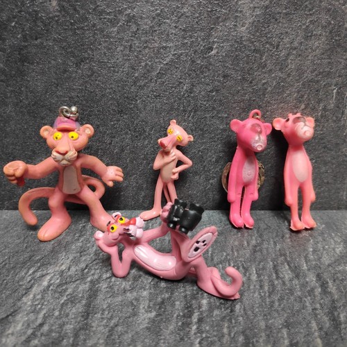 Pink panther figures - pink,