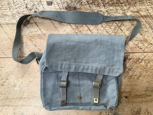 Army surplus canvas bag