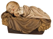 Baby Jesus And Manger 3 Inch Holy Family Christmas.