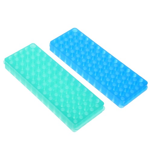 2pcs test tube - rack, glass