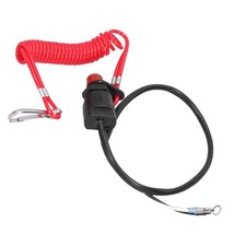 Universal Boat Outboard Engine Motor Kill Stop Switch With Safety Tether