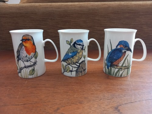 Waterside fine china bird mugs - fine,