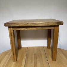 Vintage Butcher Block Side End